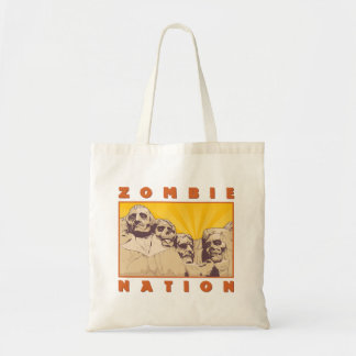 Zombie Nation Tote Bag--Nerdtastic Designs Bag