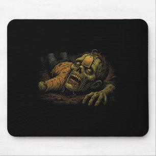 Zombie Npc Teag - Funny Tea G Gamer Meme Halloween Mouse Mat