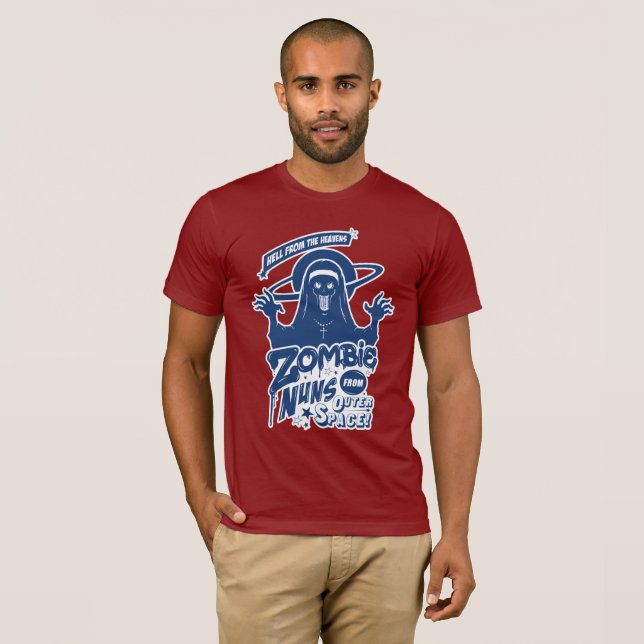 Zombie Nuns from Outer Space T-Shirt (Front Full)