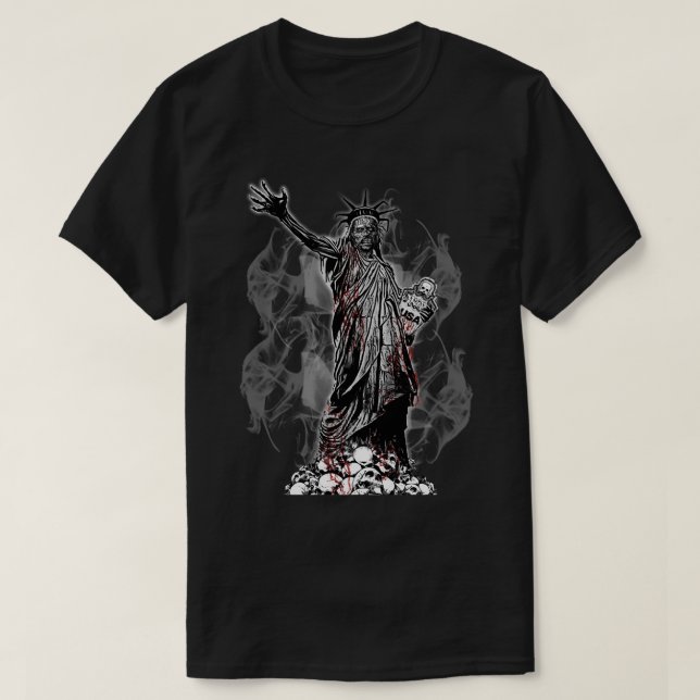 Zombie of Liberty T-Shirt (Design Front)