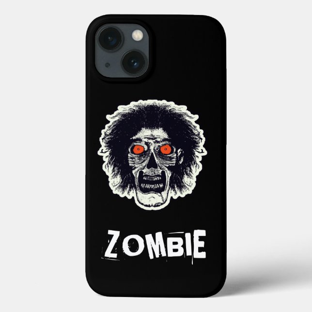 ZOMBIE Orange Eyes Case-Mate iPhone Case (Back)