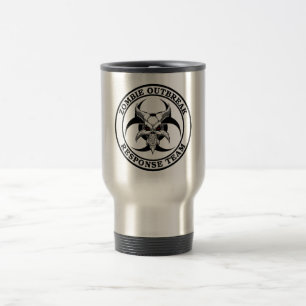 Zombie Outbreak Biohazard Demon Travel Mug