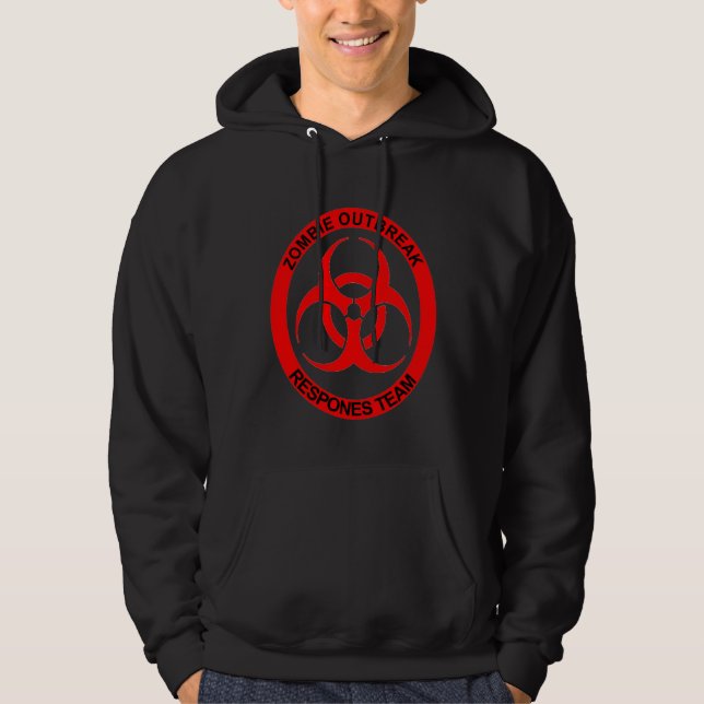 zombie outbreak hoodie (Front)