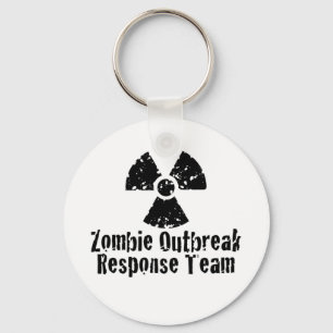 Zombie Outbreak Response Key Ring