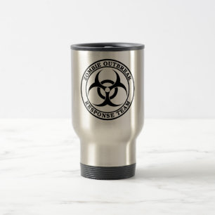Zombie Outbreak Response Team (Biohazard) Travel Mug