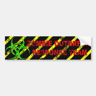 Zombie Outbreak Response Team Bumper Sticker