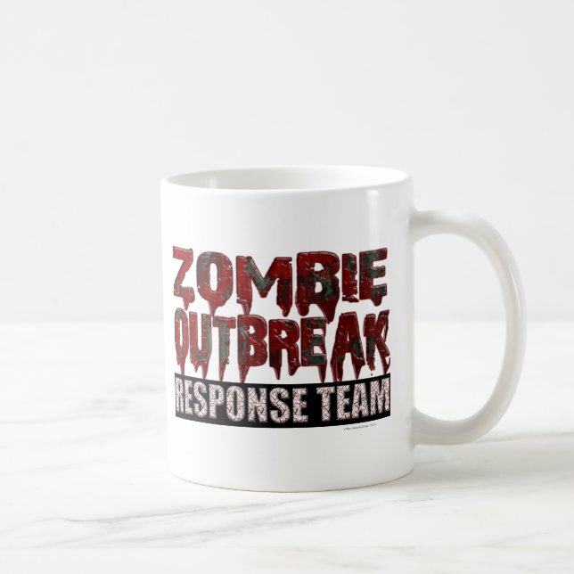 Zombie Outbreak Response Team Coffee Mug (Right)