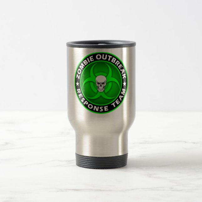 Zombie Outbreak Response Team stainless cup (Center)
