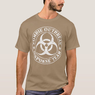 Zombie Outbreak Responseeam White Version boy T-Shirt