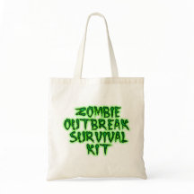 zombie outbreak survival kit tote