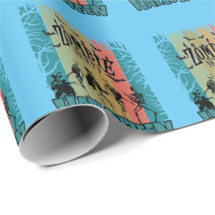 Zombie Party, Halloween Wrapping Paper