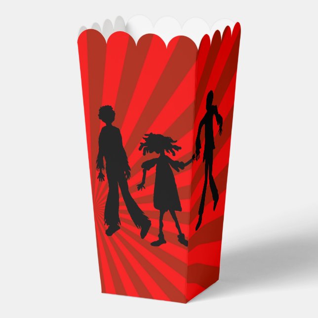 Zombie Party Tall Favour Box (Front)