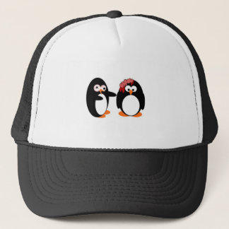 Zombie Penguin Trucker Hat