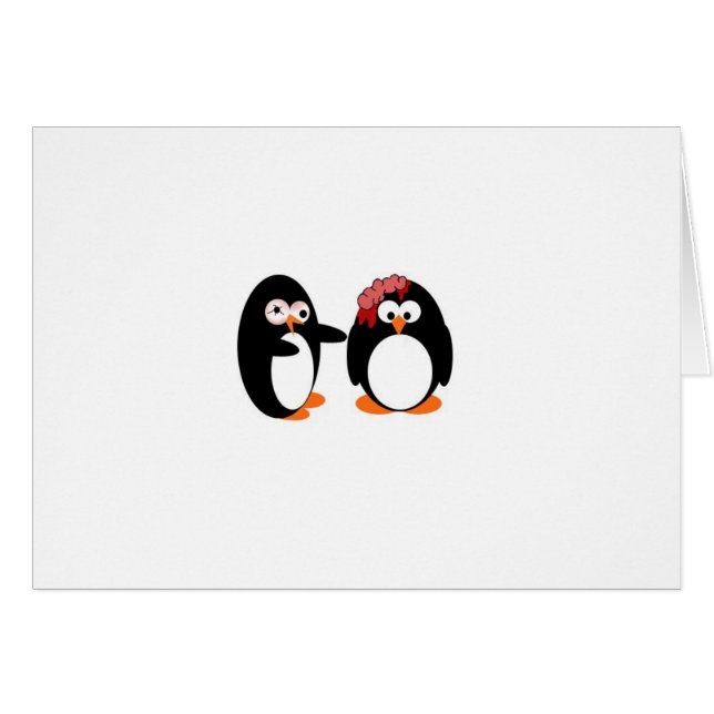 Zombie Penguins Card (Front Horizontal)