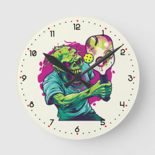 Zombie Pickleball  Round Clock