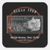 Zombie Pig Head Meats - Since 1968