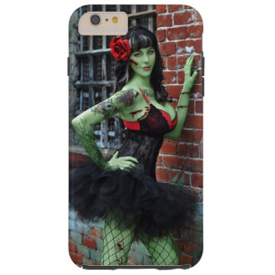 Zombie Pin-up Girl Tough iPhone 6 Plus Case