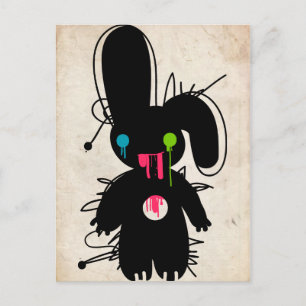 Zombie Piñata Postcard