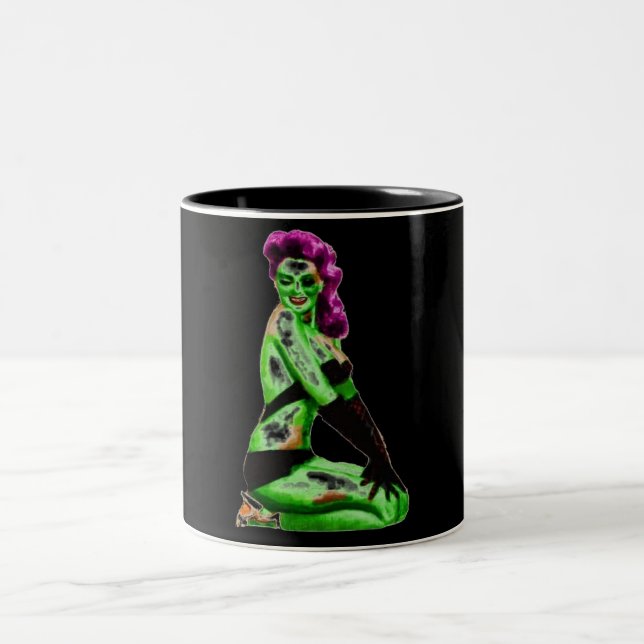 Zombie Pinup Mug (Center)