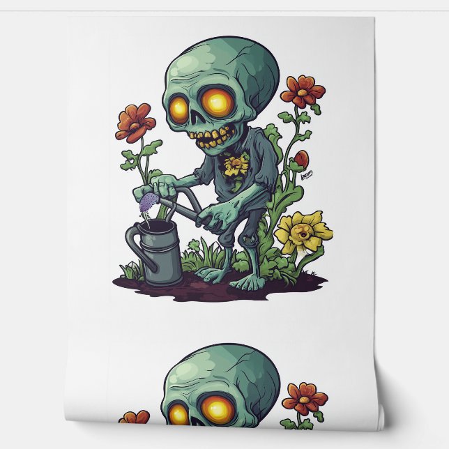 Zombie Plant Parent Wallpaper (Unrolling)