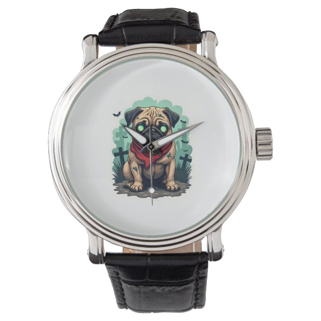 Zombie Pug Parade Watch (Front)