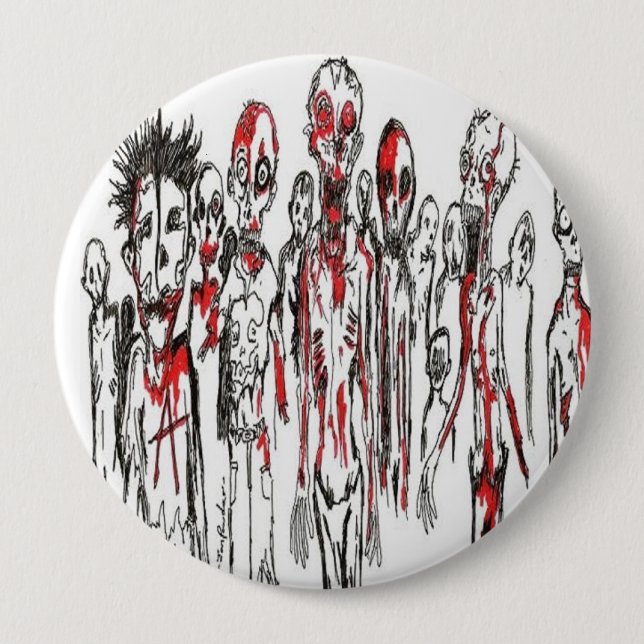 Zombie Punx Button (Front)