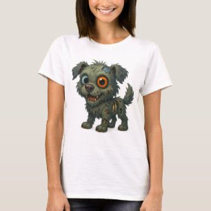 Zombie Puppy Cute Halloween Dog Shirt