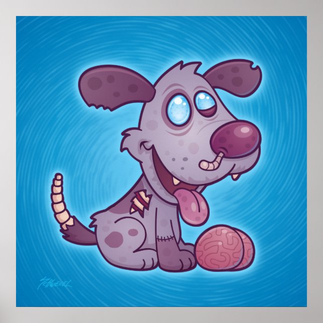 Zombie Puppy Poster (Front)