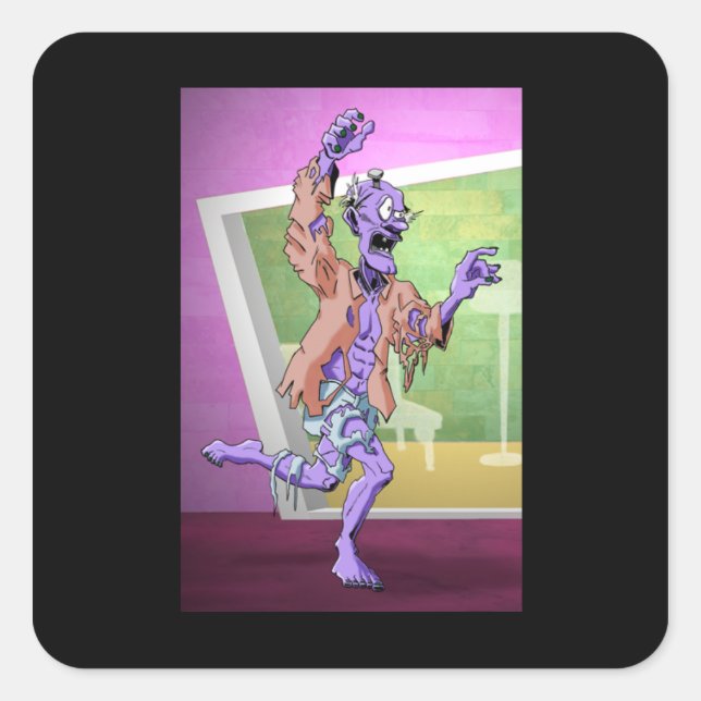 Zombie Pursuit sticker (Front)