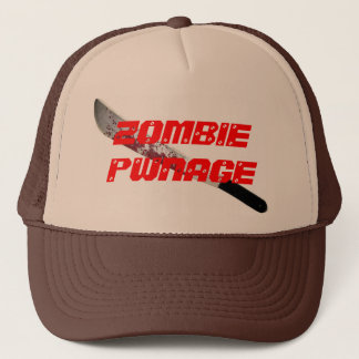 ZOMBIE PWNAGE TRUCKER HAT
