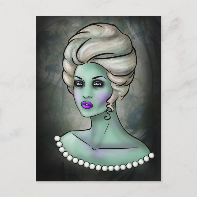 Zombie Queen Postcard (Front)
