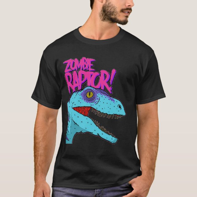 Zombie Raptor T-Shirt (Front)