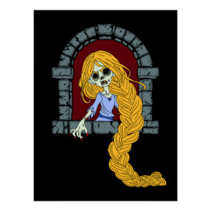 Zombie Rapunzel  Poster
