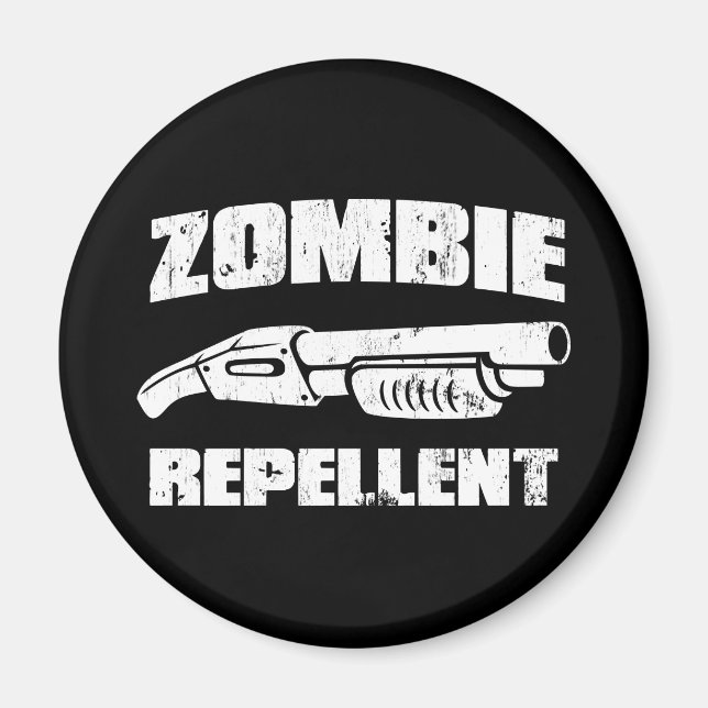 zombie repellent - the shotgun magnet (Front)