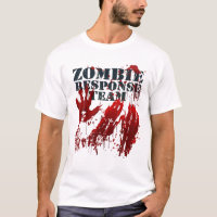 Zombie Response Team Blood Splatter Hands Bloody H