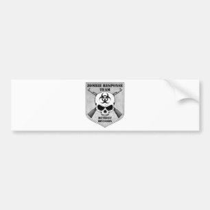 Zombie Response Team: Detroit Division Bumper Sticker