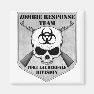 Zombie Response Team: Fort Lauderdale Division Magnet