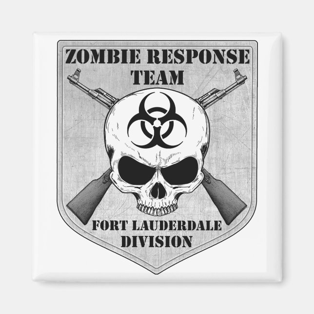 Zombie Response Team: Fort Lauderdale Division Magnet (Front)
