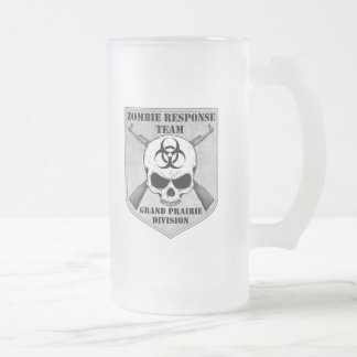 Zombie Response Team: Grand Prairie Division Frosted Glass Beer Mug