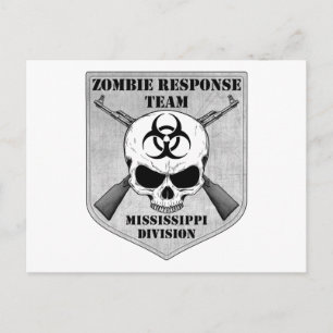 Zombie Response Team: Mississippi Division Postcard