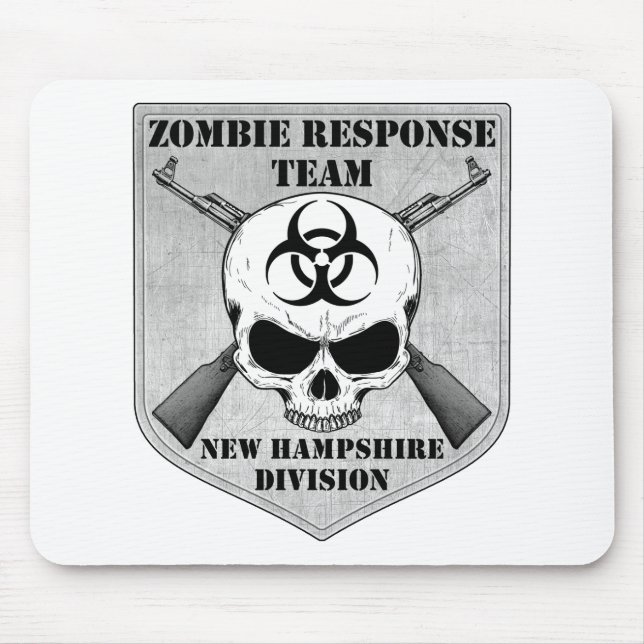 Zombie Response Team: New Hampshire Division Mouse Mat (Front)