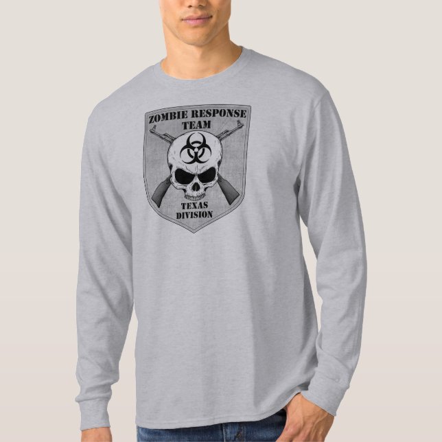 Zombie Response Team: Texas Division T-Shirt (Front)