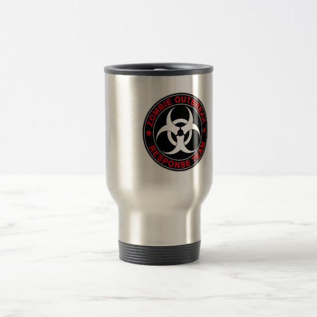 Zombie Response Team Walking Walkers Dead Travel Mug (Center)