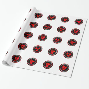 Zombie Response Walking Bio Dead Wrapping Paper