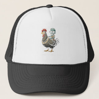Zombie Rider Chicken – Crazy Coffee Mug Trucker Hat