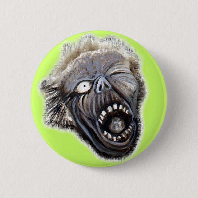 Zombie Rising 6 Cm Round Badge (Front)