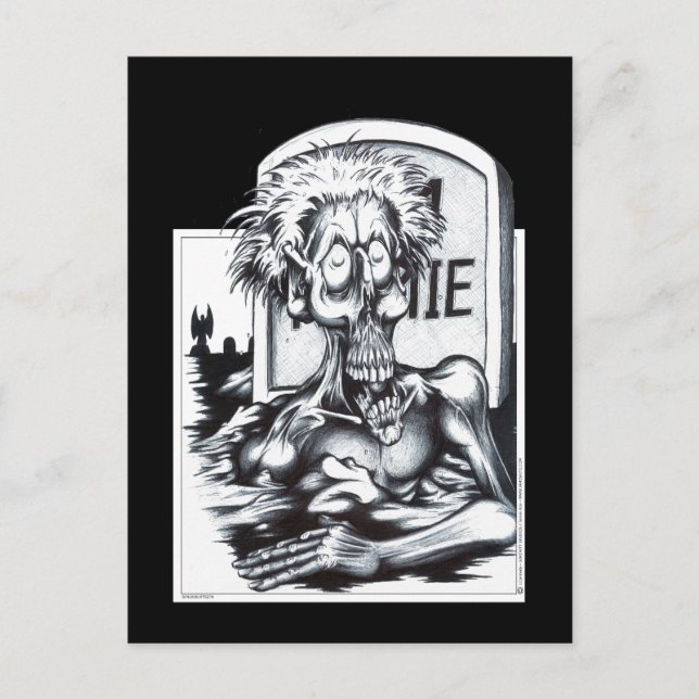 Zombie Sam Postcard (Front)