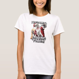 Zombie Santa Christmas Horror T-Shirt