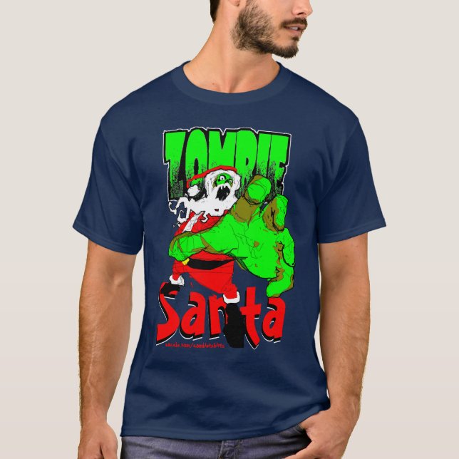 Zombie Santa T-shirt (Front)