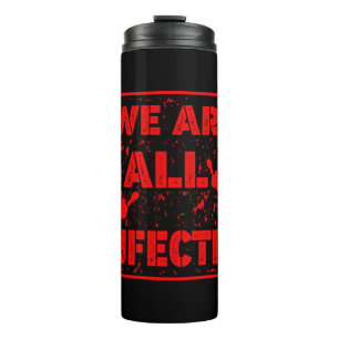 Zombie Scary Halloween a Halloween Thermal Tumbler